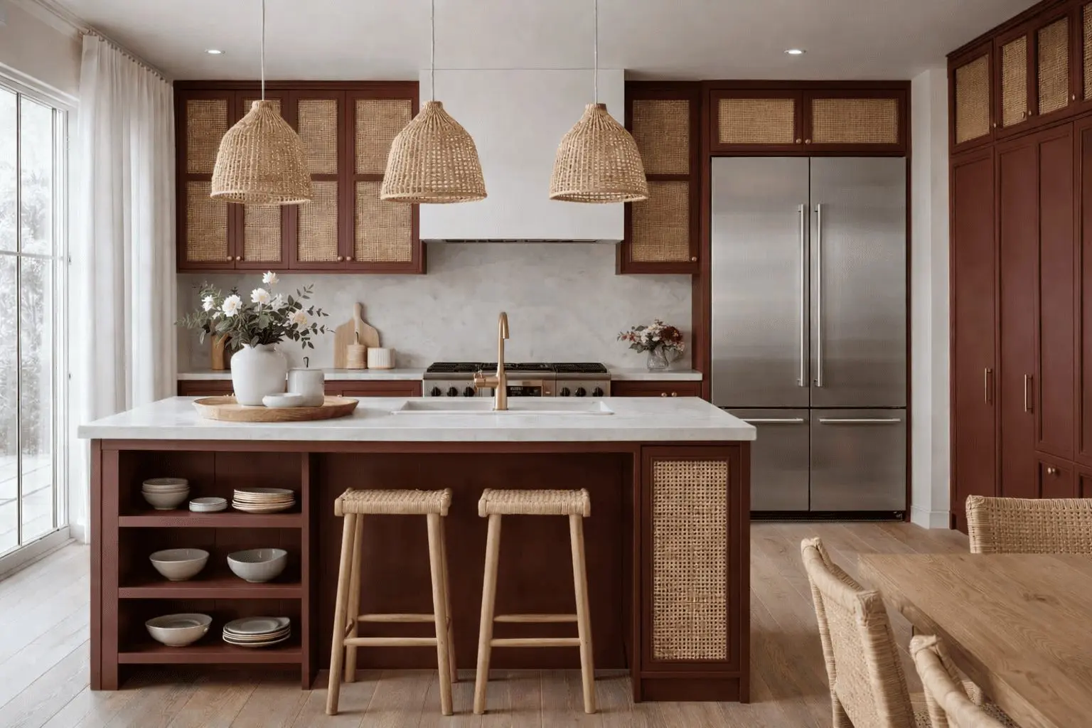 Modern Organic Kitchen Remodel by Moller Builders project photo