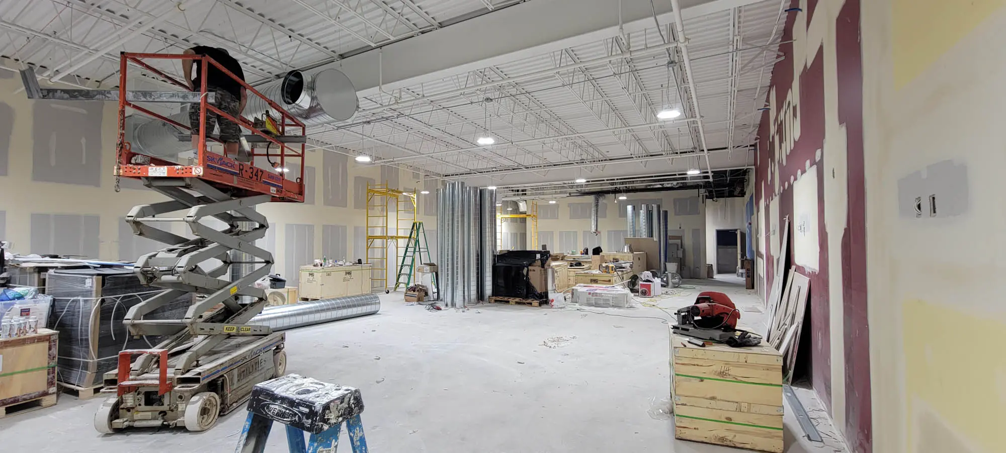 warehouse renovation